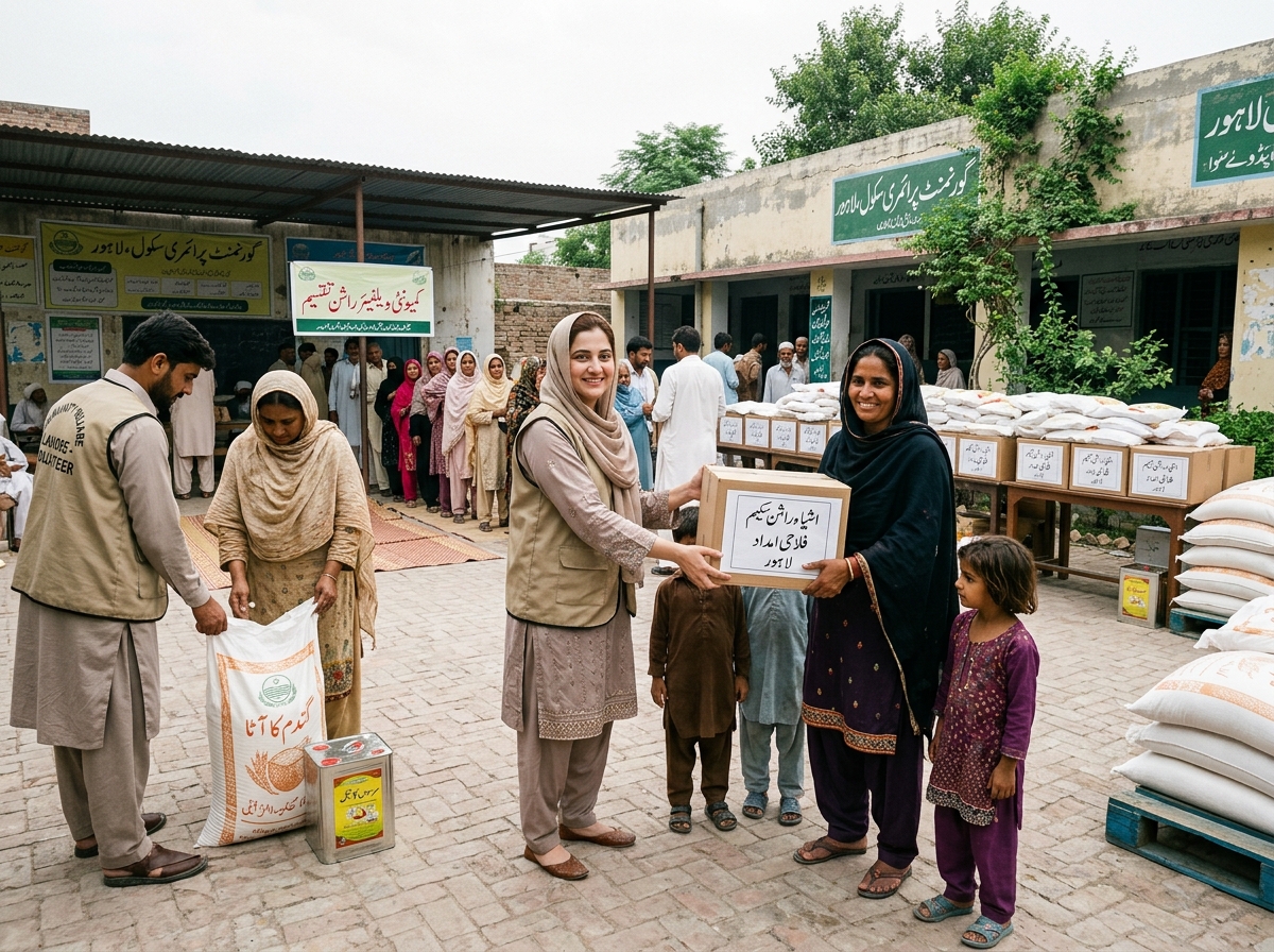 Ration Distribution 10